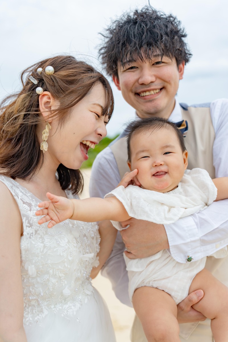 親子ショット♡