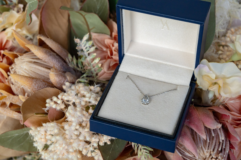 記念のネックレス♪