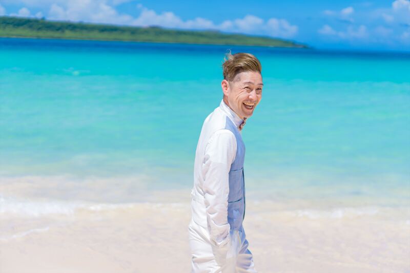 新郎様もソロで☆