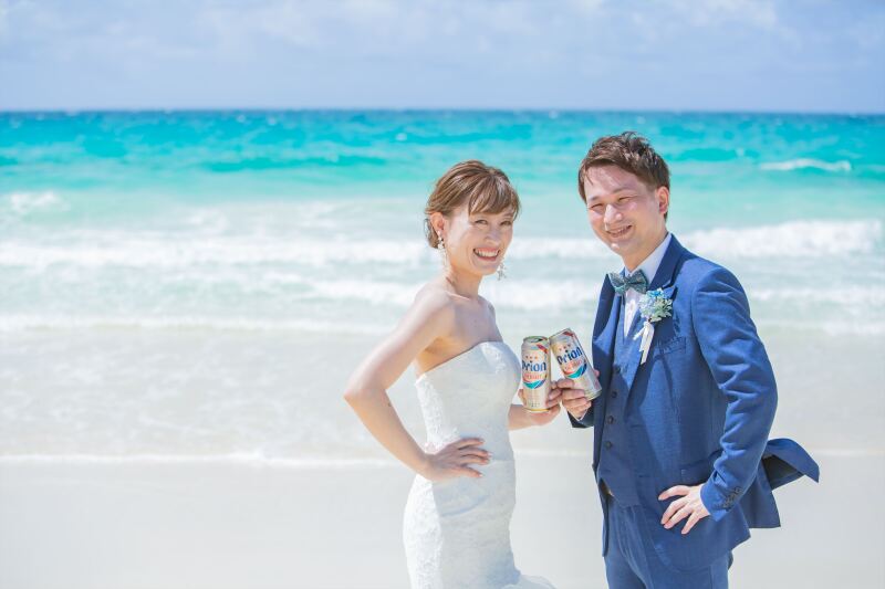 オリオンビールで乾杯！