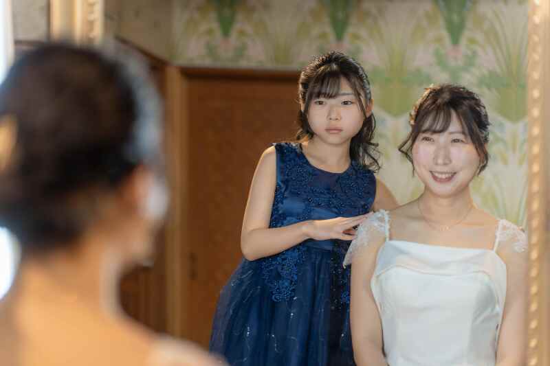 お嬢さんと一緒に