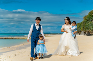 和やかなファミリーフォトウエディング！