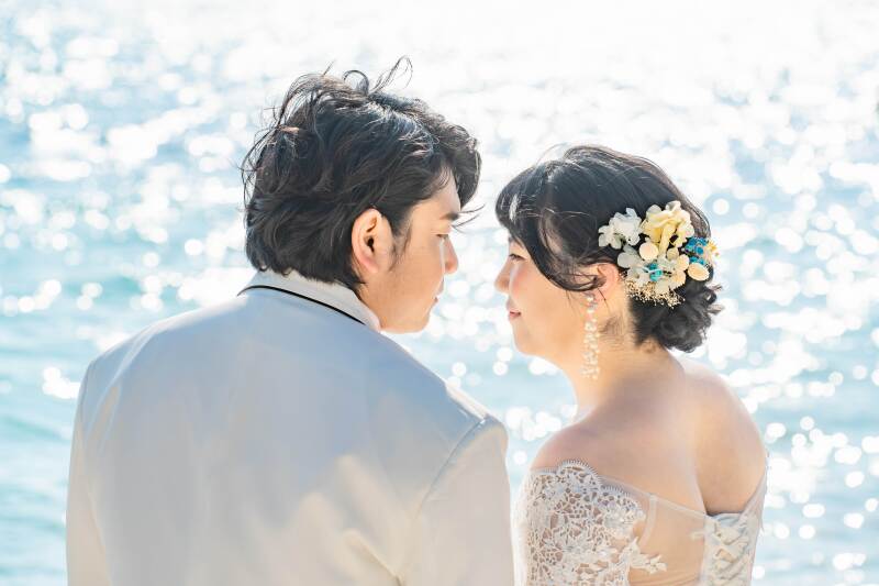 午後の海の特権？！