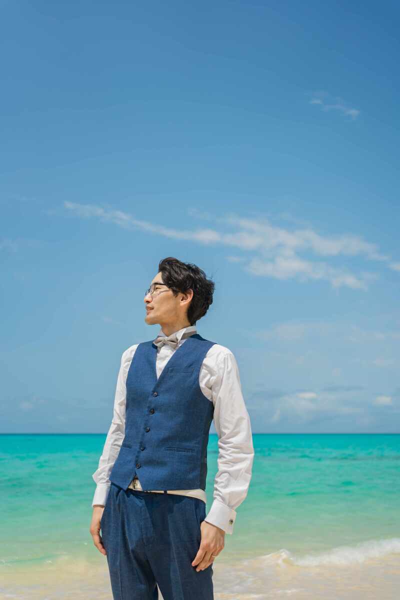 負けじと新郎様も