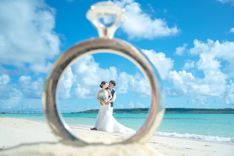 リングの中のおふたり