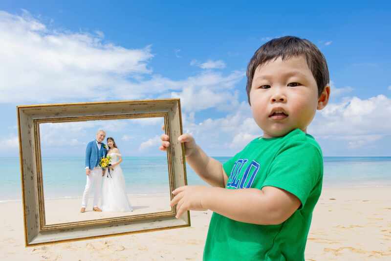 いよいよビーチ