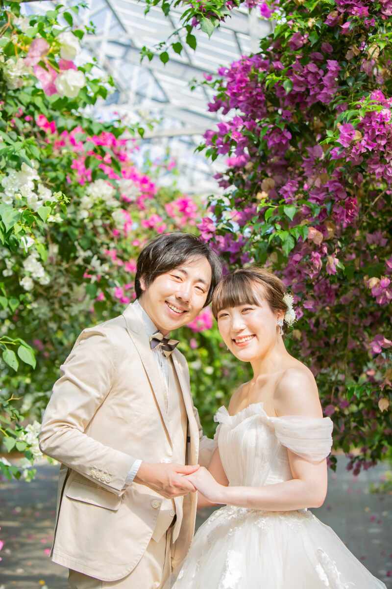 お花達にかこまれて！