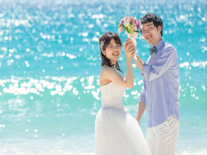 海のきらめきが綺麗すぎる！