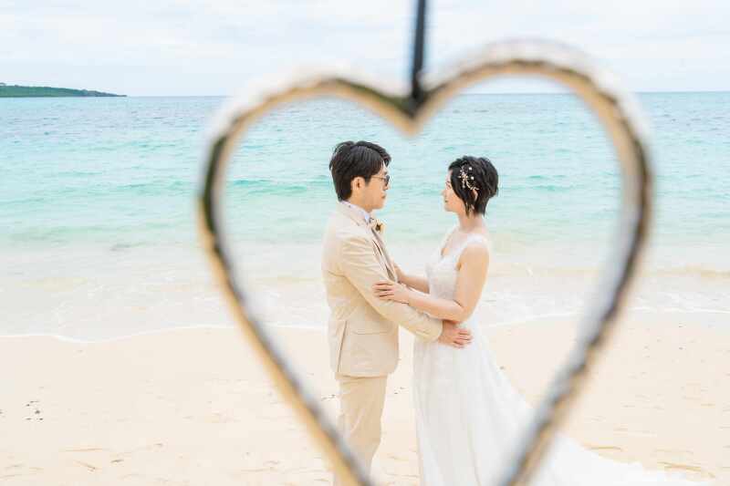 こんなハートの小道具も