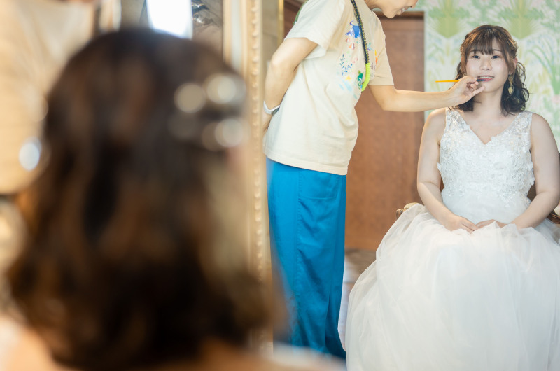 お仕度スタート！