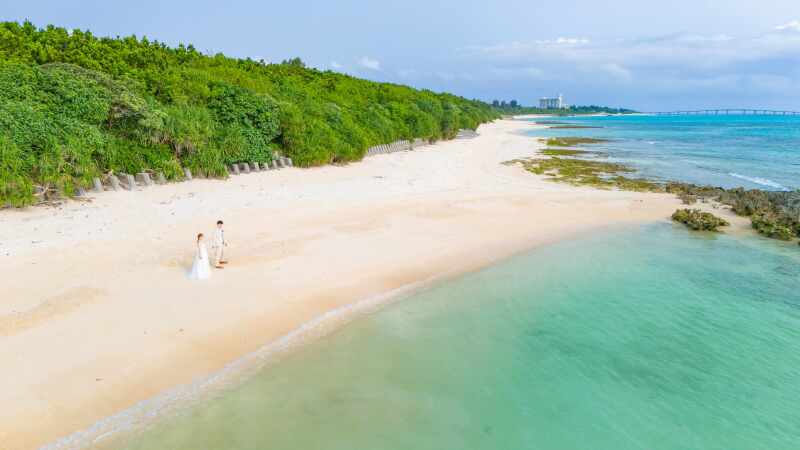 ドローンからも