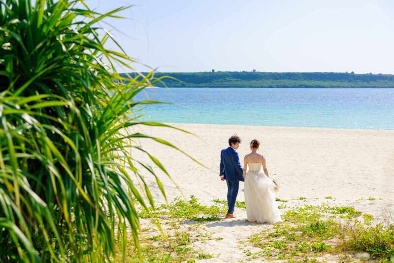 いよいよビーチ撮影