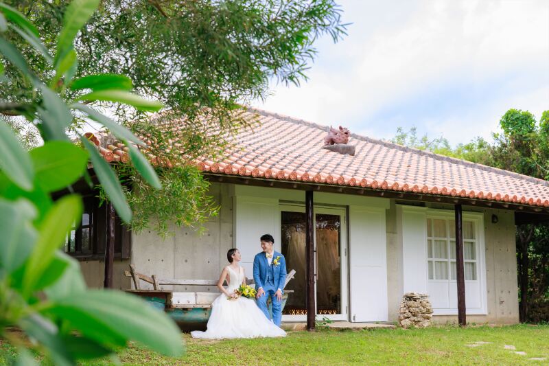 撮影前のひと時