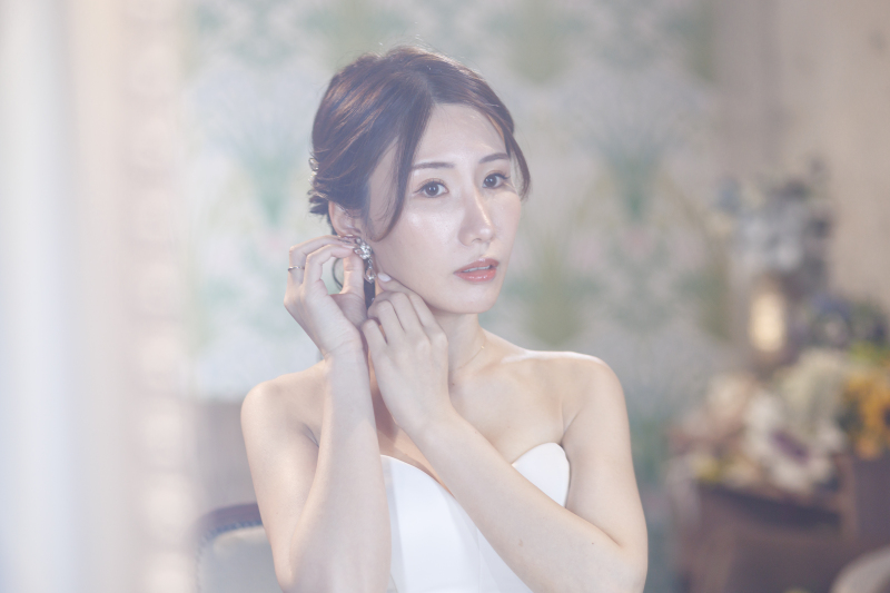 お支度シーンも素敵ですね♪