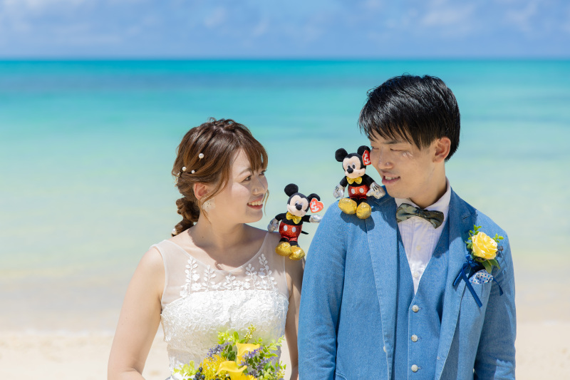 笑顔で見つめ合うおふたり☺︎