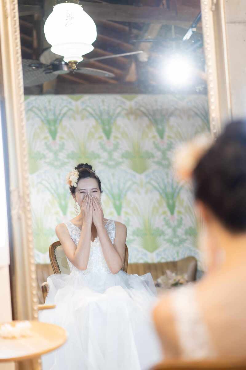 ヘアメイクお気に召しましたか？