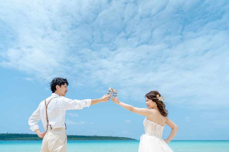 オリオンで乾杯