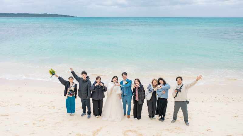 家族の皆さんと一緒に