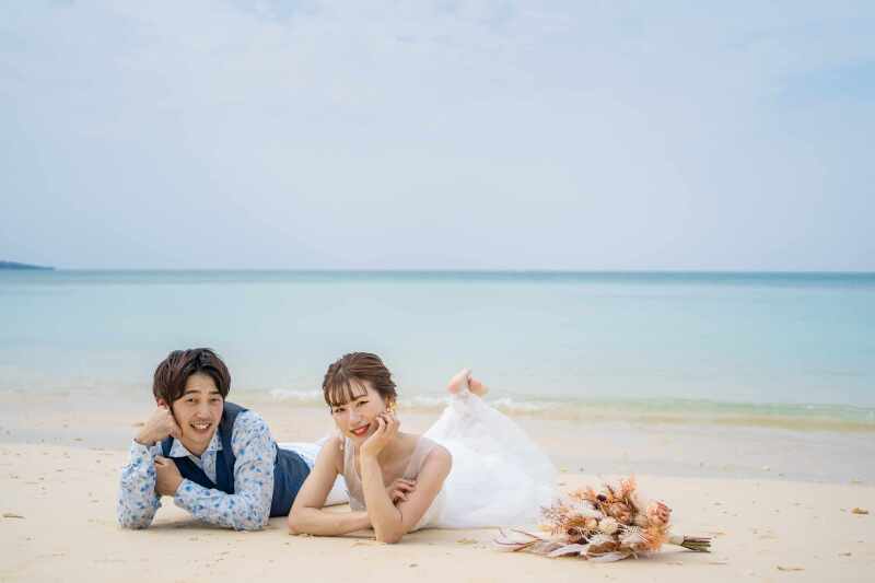 ラストは寝そべって