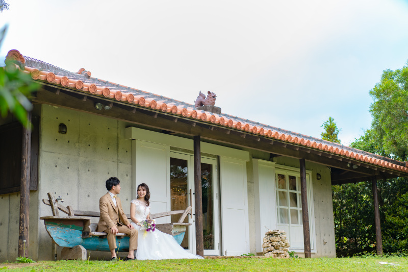 ロケ撮はサロンの外からスタートです♪