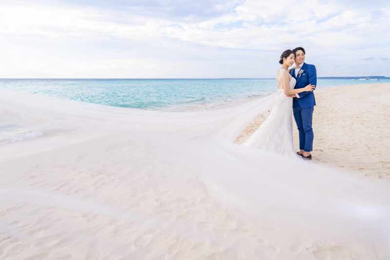 ロングベールでダイナミックに