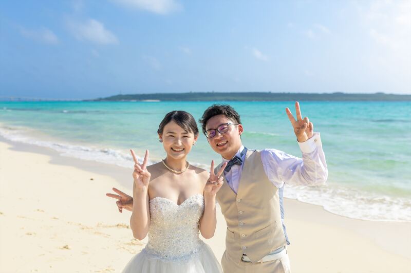 せっかく撮るならビーチ＆ガーデン＆サンセットもみんな撮っちゃおう