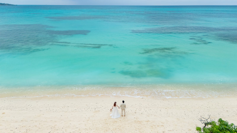 広がる宮古ブルー