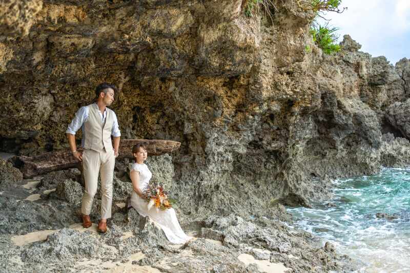 岩場がポイント！