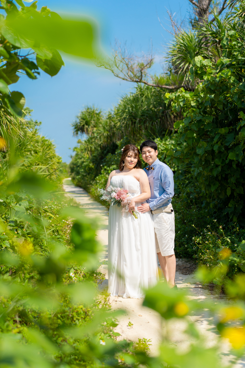 グリーンから撮影スタート