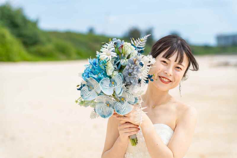 ブーケと花嫁