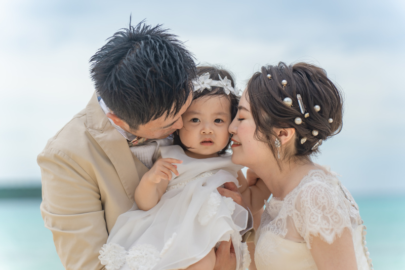 【シエロ宮古のスタッフが紹介します!】お子様も一緒のファミリーフォト