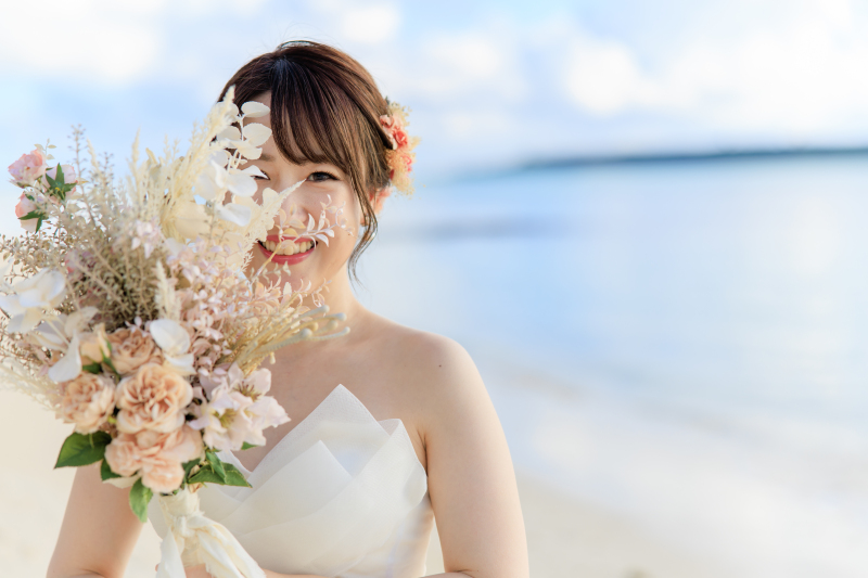 新婦ソロショット