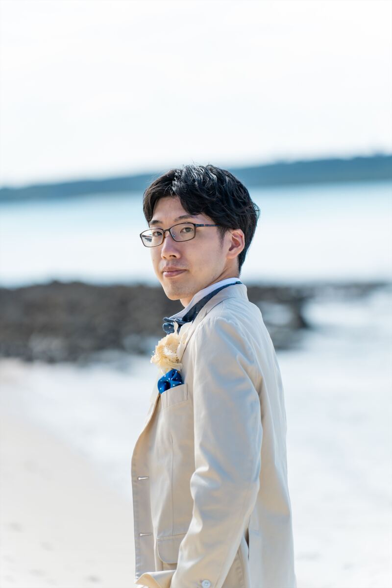 宮古島の海に包まれて、優しさが輝く瞬間