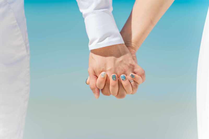 手元のショット