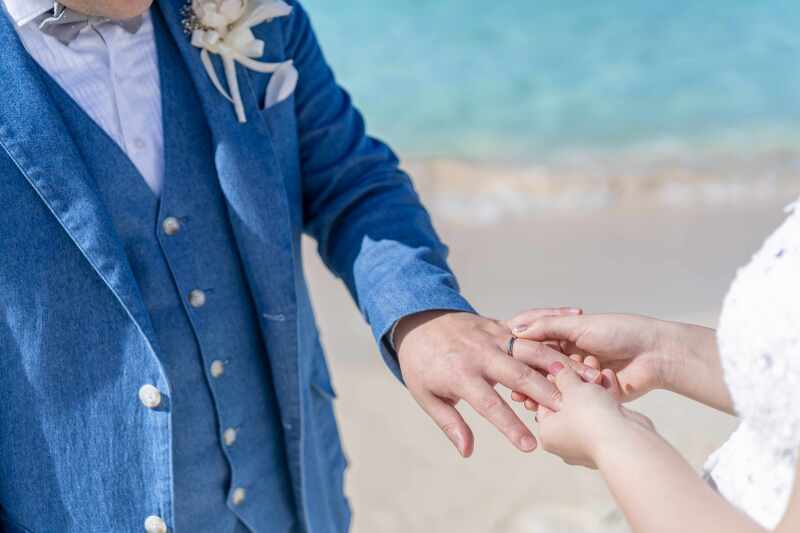 新婦様から新郎様へ