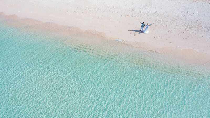 ドローンからも