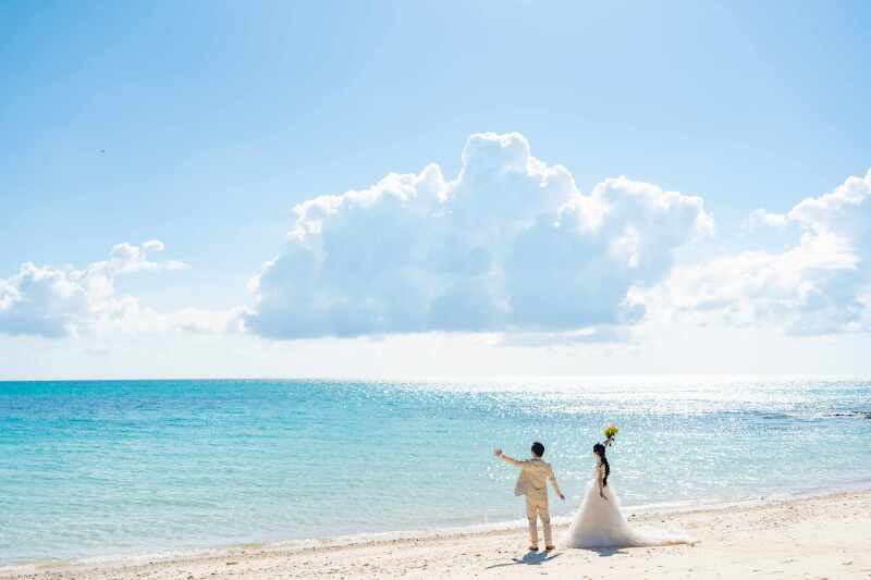 ビーチ撮影スタートです