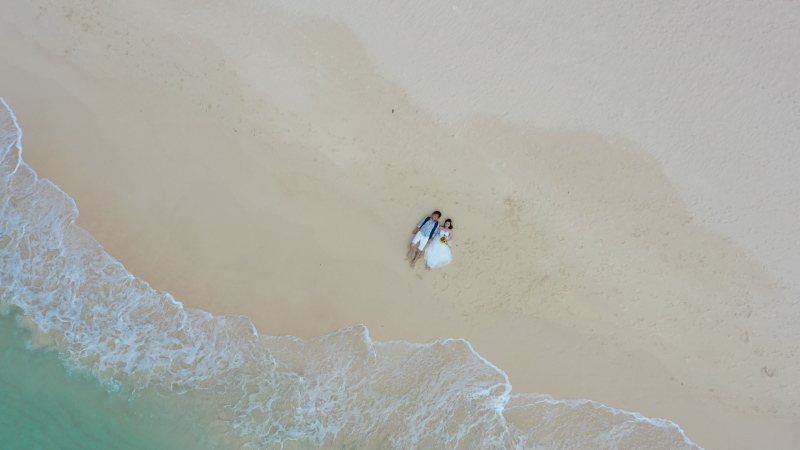 空撮ショット！