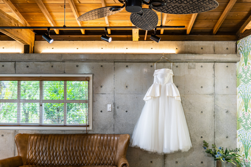 シエロ宮古島 Garden Villa_ウエディングドレスが豊富