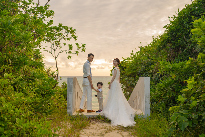 シエロ宮古島 Garden Villa_家族・友人を撮影に呼べる