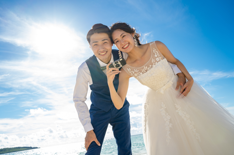 ビーチに到着すれば、自然とテンションはMAXに♪