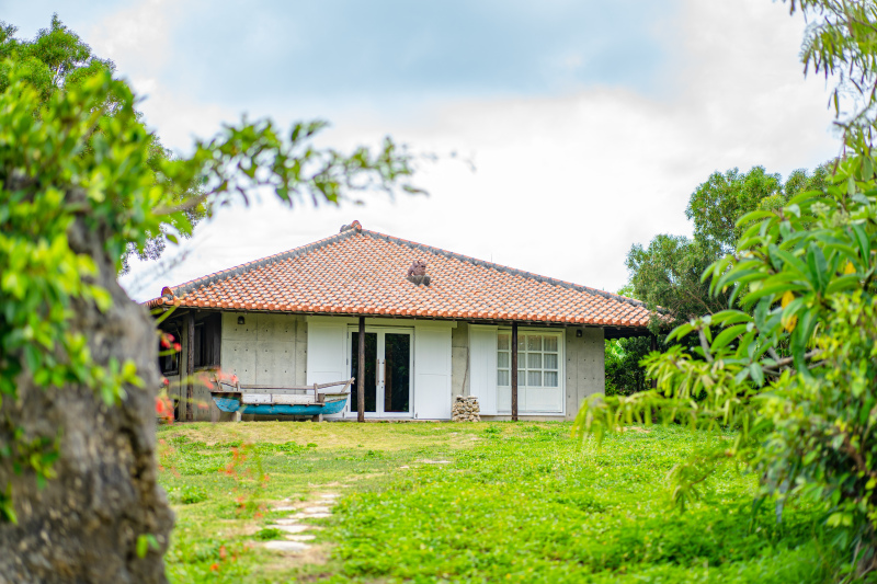 ガーデン付きの貸切ヴィラをふたりだけの貸切に