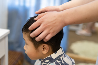 お子様ヘアセット