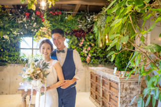 プライベートヴィラ(サロン内)での撮影