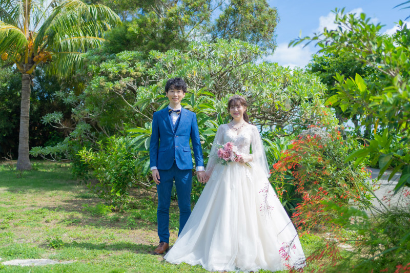 シエロ宮古島 Garden Villa_ウエディングドレスが豊富