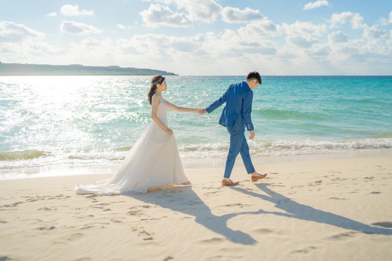シエロ宮古島 Garden Villa_海で撮影できる
