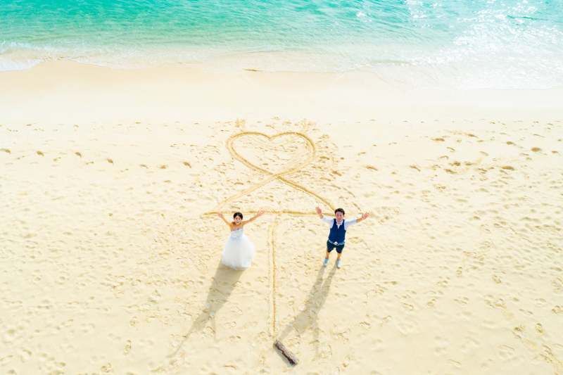 シエロ宮古島 Garden Villa_ドローン撮影できる