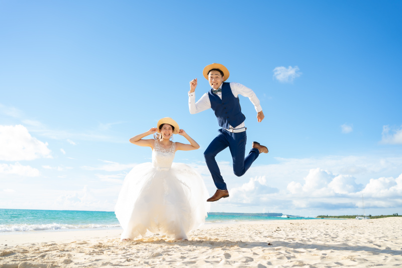 シエロ宮古島 Garden Villa_海で撮影できる