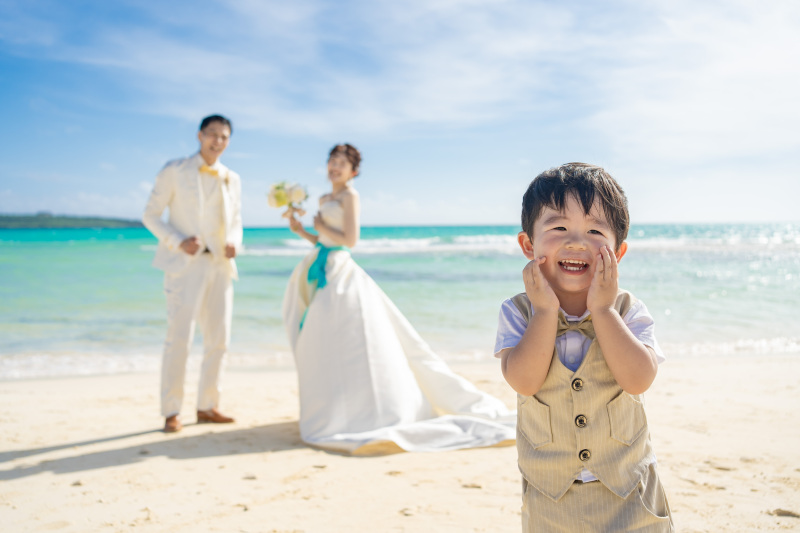 シエロ宮古島 Garden Villa_家族・友人を撮影に呼べる