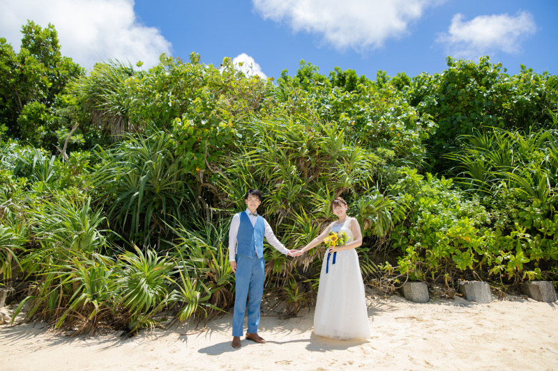 【超得✨いまだけ!ドローンフォト&ムービープレゼント】アメイジングプラン ★ビーチ&ガーデン・155カット・ヘアメイク&衣装込★